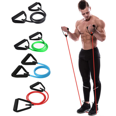 120cm Pull Rope Elastic Resistance Bands Fitness