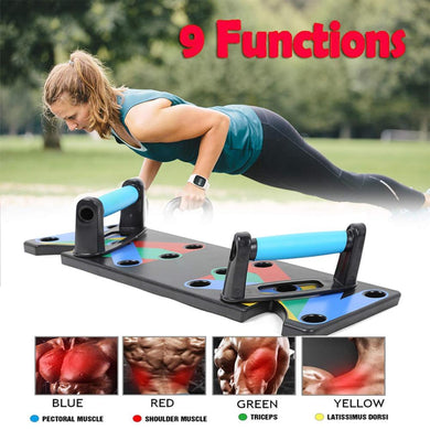 9 in 1 Push Up Rack Board Men Women  Fitness Exercise