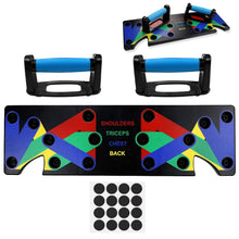 Load image into Gallery viewer, 9 in 1 Push Up Rack Board Men Women  Fitness Exercise