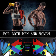 Load image into Gallery viewer, 9 in 1 Push Up Rack Board Men Women  Fitness Exercise