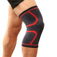 Load image into Gallery viewer, Elastic Nylon Sport Compression Knee Pad Sleeve for Basketball Volleyball