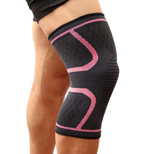 Load image into Gallery viewer, Elastic Nylon Sport Compression Knee Pad Sleeve for Basketball Volleyball