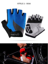 Load image into Gallery viewer, Cycling Anti-slip Anti-sweat Men Women Half Finger Gloves