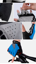 Load image into Gallery viewer, Cycling Anti-slip Anti-sweat Men Women Half Finger Gloves