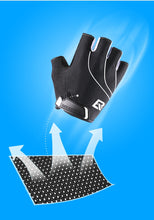 Load image into Gallery viewer, Cycling Anti-slip Anti-sweat Men Women Half Finger Gloves