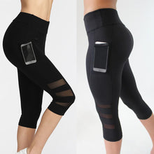 Load image into Gallery viewer, Women Fitness Yoga Gym High Waist Legging Girl Black