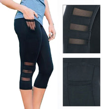 Load image into Gallery viewer, Women Fitness Yoga Gym High Waist Legging Girl Black