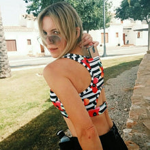 Load image into Gallery viewer, Women Sports Top Female with Phone Pocket