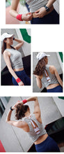 Load image into Gallery viewer, Chic Back Open Yoga Fitness Crop Top Women