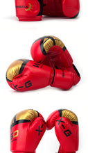 Load image into Gallery viewer, Quality Adults Women/Men Boxing Gloves Leather MMA