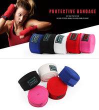 Load image into Gallery viewer, 2pcs/roll 3M Cotton Boxing Sports Hand Gloves Wraps Boxeo Fitness