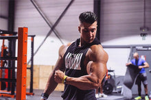Load image into Gallery viewer, New  Men Cotton Tank top Undershirt Gyms Fitness Workout Running