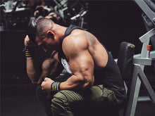 Load image into Gallery viewer, New  Men Cotton Tank top Undershirt Gyms Fitness Workout Running