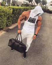 Load image into Gallery viewer, New  Men Cotton Tank top Undershirt Gyms Fitness Workout Running