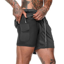 Load image into Gallery viewer, Running Shorts Men 2 in 1 Sports Jogging Fitness Shorts Training