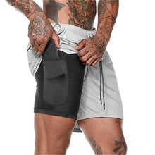 Load image into Gallery viewer, Running Shorts Men 2 in 1 Sports Jogging Fitness Shorts Training