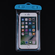 Load image into Gallery viewer, Waterproof Bag With Luminous Underwater Pouch Phone