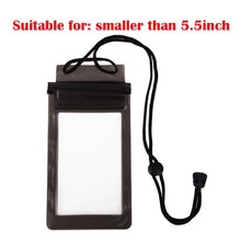 Load image into Gallery viewer, Waterproof Bag With Luminous Underwater Pouch Phone