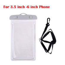 Load image into Gallery viewer, Waterproof Bag With Luminous Underwater Pouch Phone