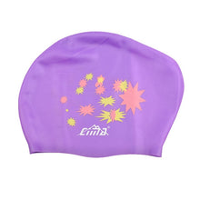 Load image into Gallery viewer, Women Swimming caps Silicone Super Large Long Hair Girls