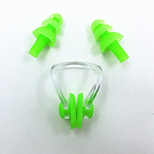 Load image into Gallery viewer, Soft Silicone Swimming Set Nose Clip Ear Plug Earplug Tool