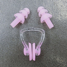 Load image into Gallery viewer, Soft Silicone Swimming Set Nose Clip Ear Plug Earplug Tool