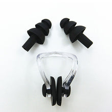 Load image into Gallery viewer, Soft Silicone Swimming Set Nose Clip Ear Plug Earplug Tool