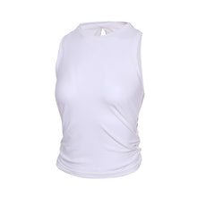Load image into Gallery viewer, Chic Back Open Yoga Fitness Crop Top Women