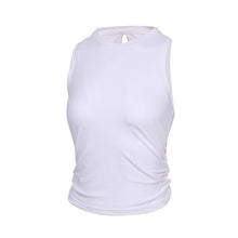 Load image into Gallery viewer, Chic Back Open Yoga Fitness Crop Top Women