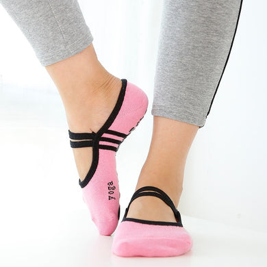 Anti Slip Bandage Cotton Sports Yoga Socks
