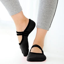Load image into Gallery viewer, Anti Slip Bandage Cotton Sports Yoga Socks