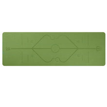 Load image into Gallery viewer, Yoga Mat with Position Line Non Slip Carpet Mat