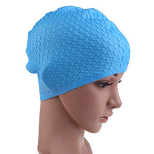 Load image into Gallery viewer, Waterproof Swimming Caps Protect Ears Long Hair Sports