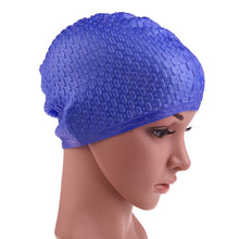 Load image into Gallery viewer, Waterproof Swimming Caps Protect Ears Long Hair Sports