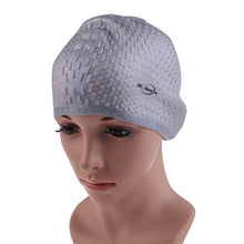 Load image into Gallery viewer, Waterproof Swimming Caps Protect Ears Long Hair Sports