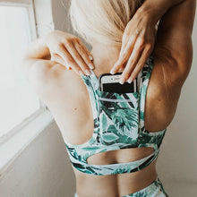 Load image into Gallery viewer, Women Sports Top Female with Phone Pocket