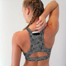 Load image into Gallery viewer, Women Sports Top Female with Phone Pocket